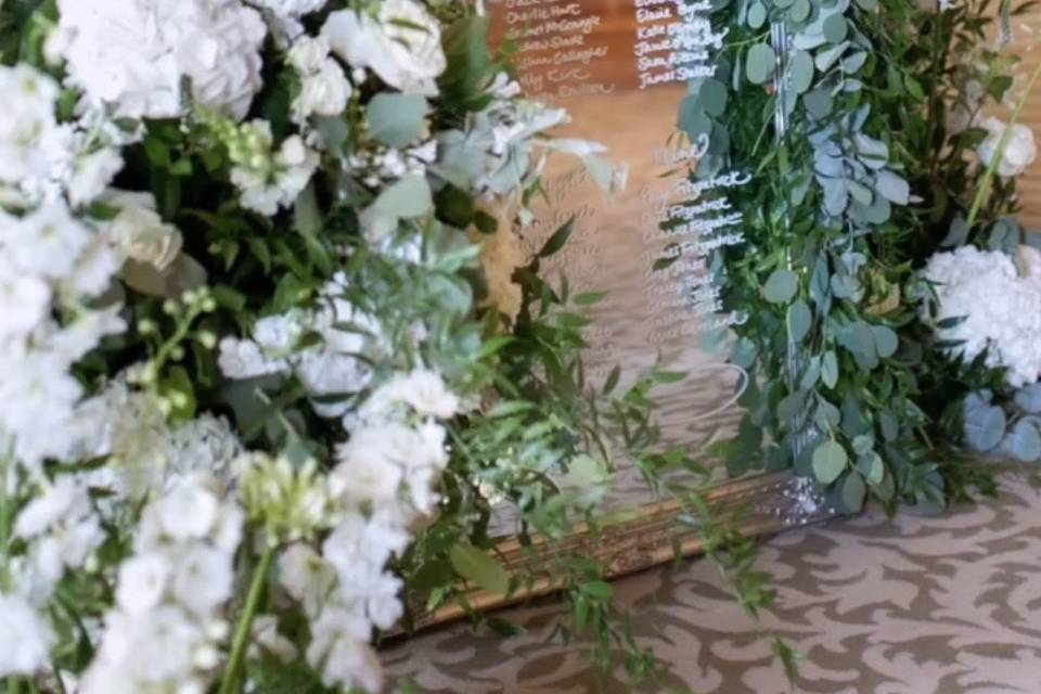Bespoke Table Plan Styling