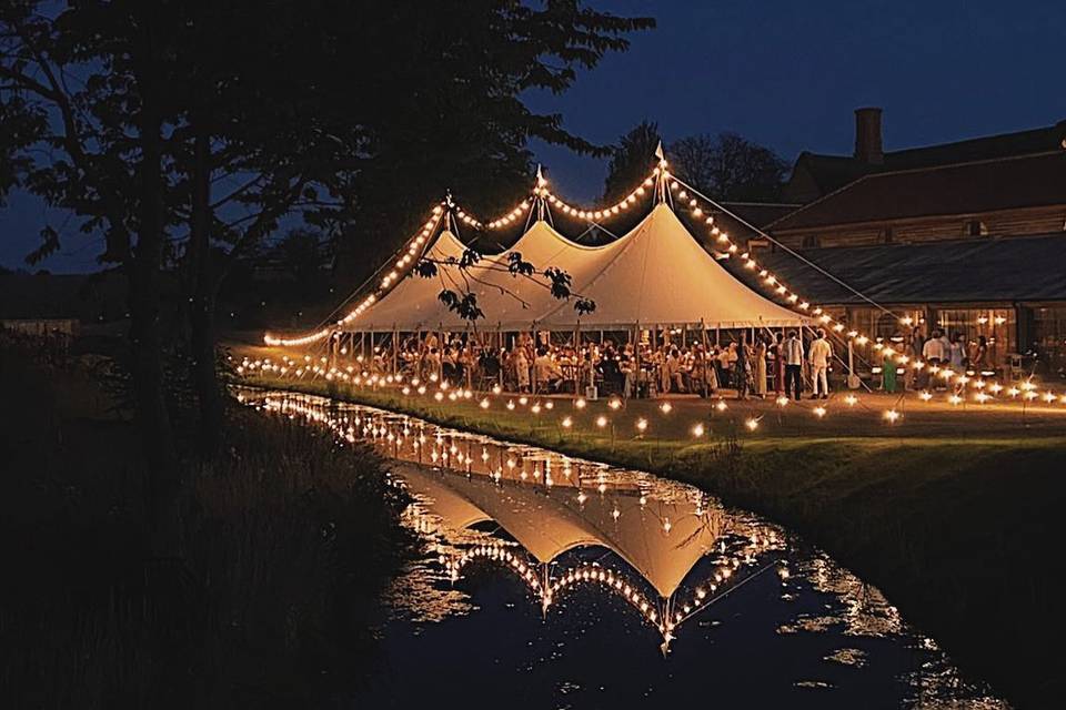 Marquee Festoon Lighting