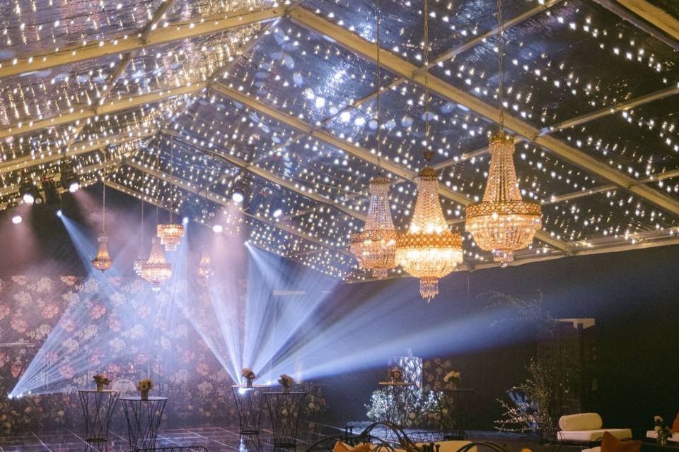 Wedding Marquee Fairy Lighting