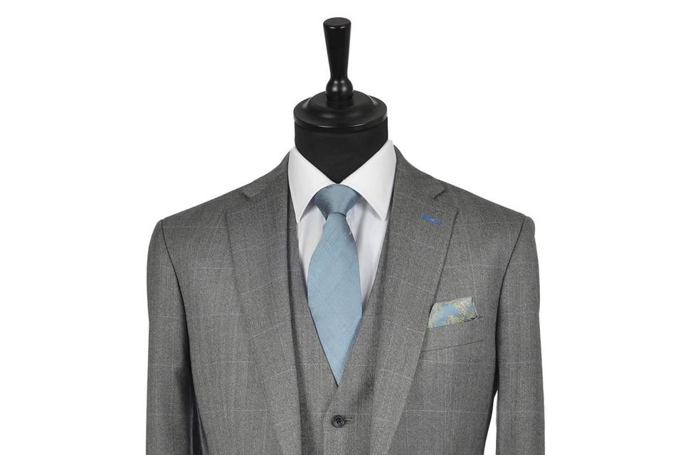 Grey Tweed Belmont Lounge Suit
