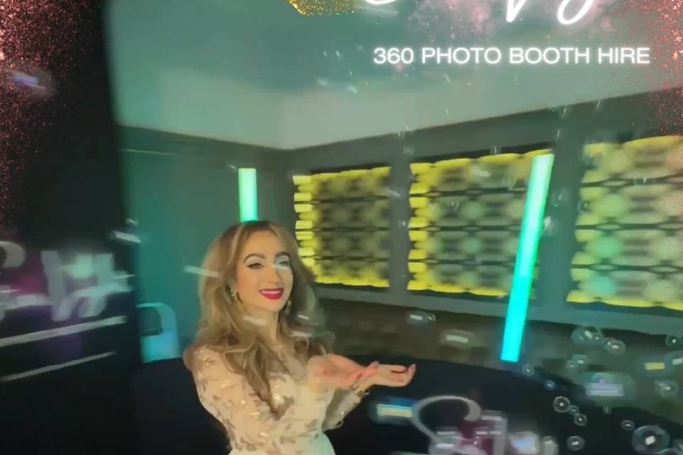 Freeze frame of guests video