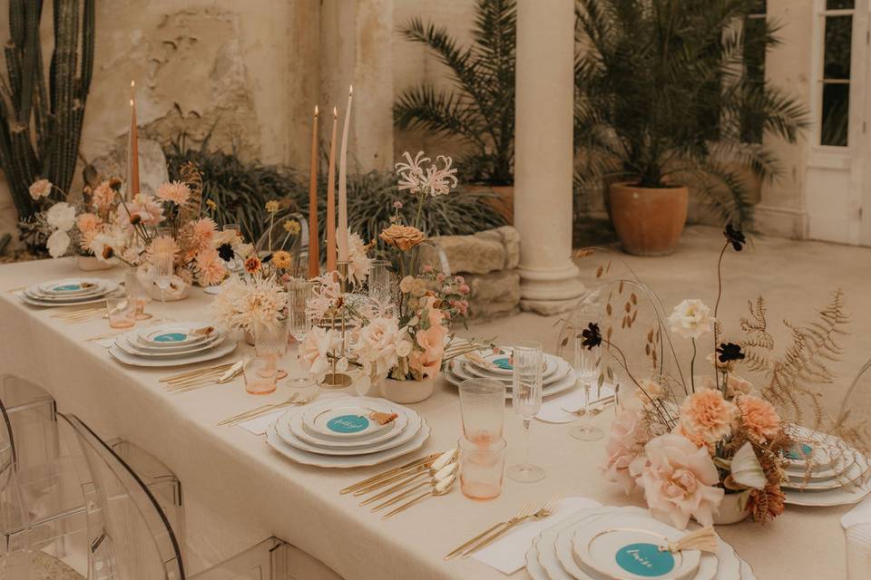 Beautiful tablescape