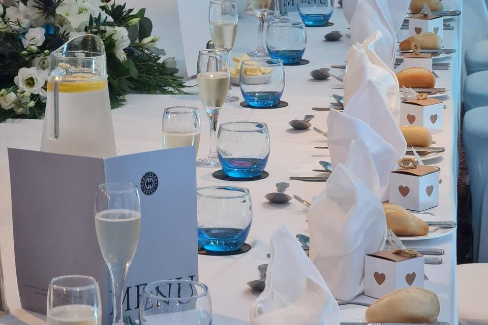 Top table