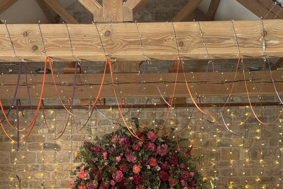 Lush Wedding Reception