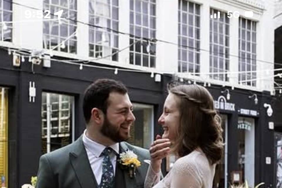 Spring white and Yellow weddin