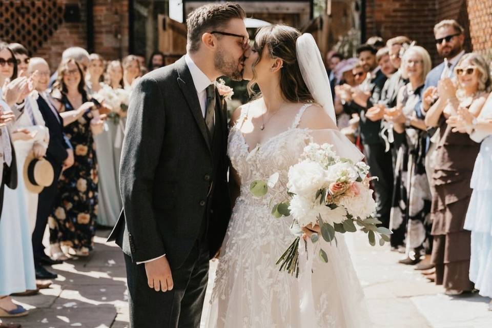 Elegant bridal bouquet