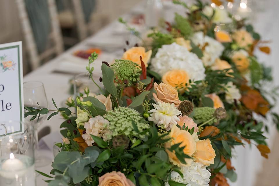 Top table