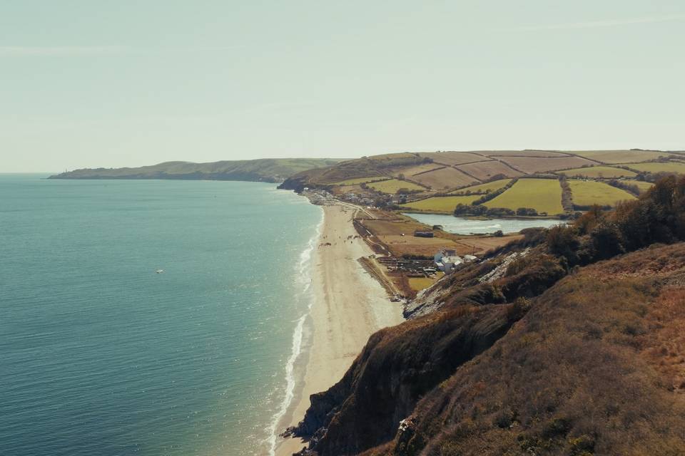 DRONE STILL BEACH