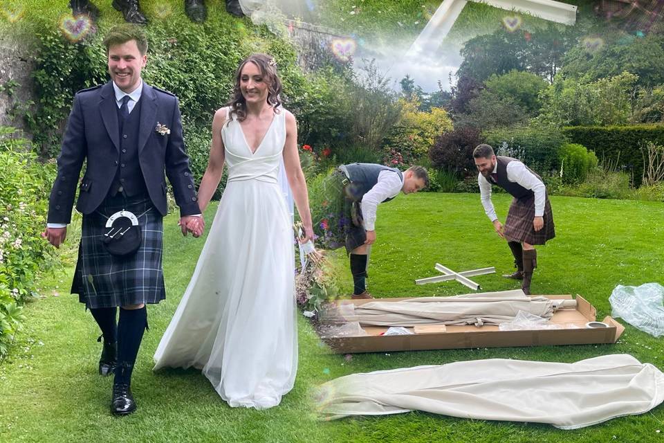 Love outdoor weddings!