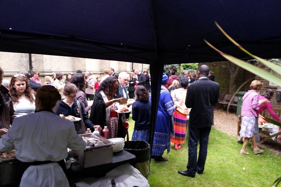 Great day feeding everyone