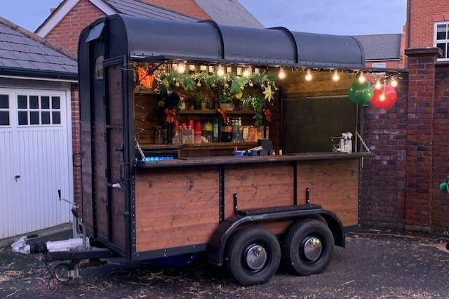 Winter horsebox set up