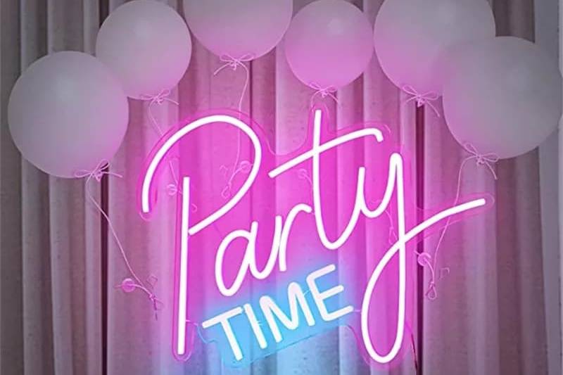 Party Time 2 tone Pink/blue