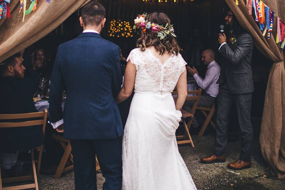 Festival Wedding Dorset