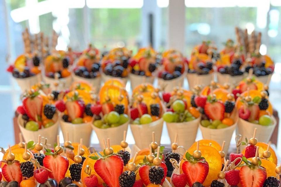 Charcuterie cups and cones