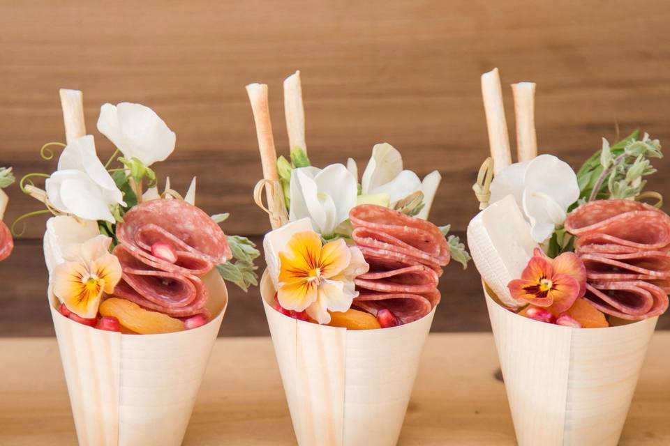Charcuterie cones