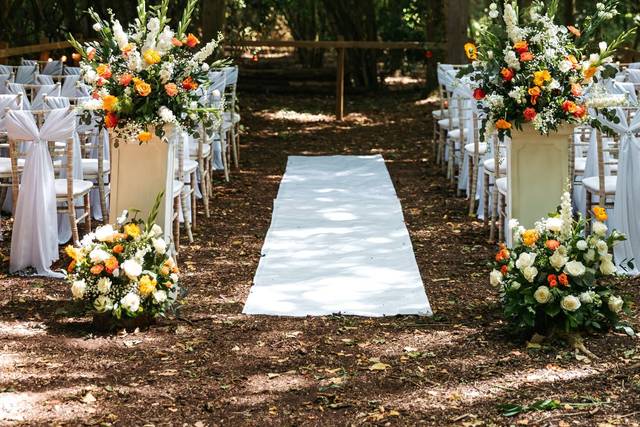 Aisle set up