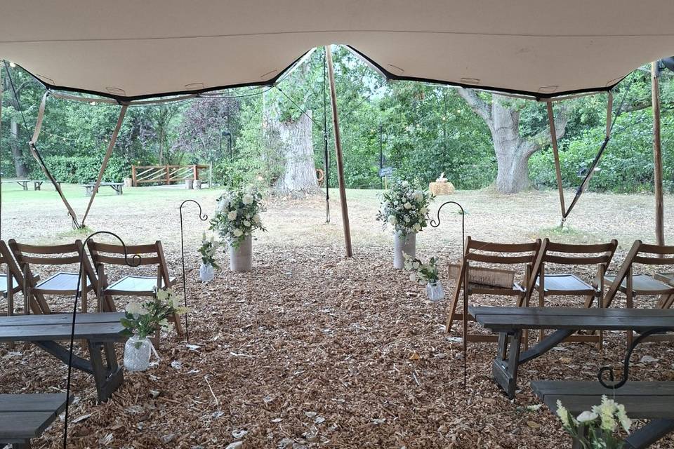 Outdoor ceremony