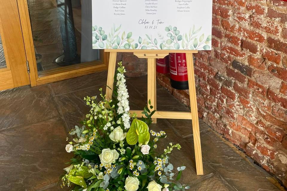 Welcome display