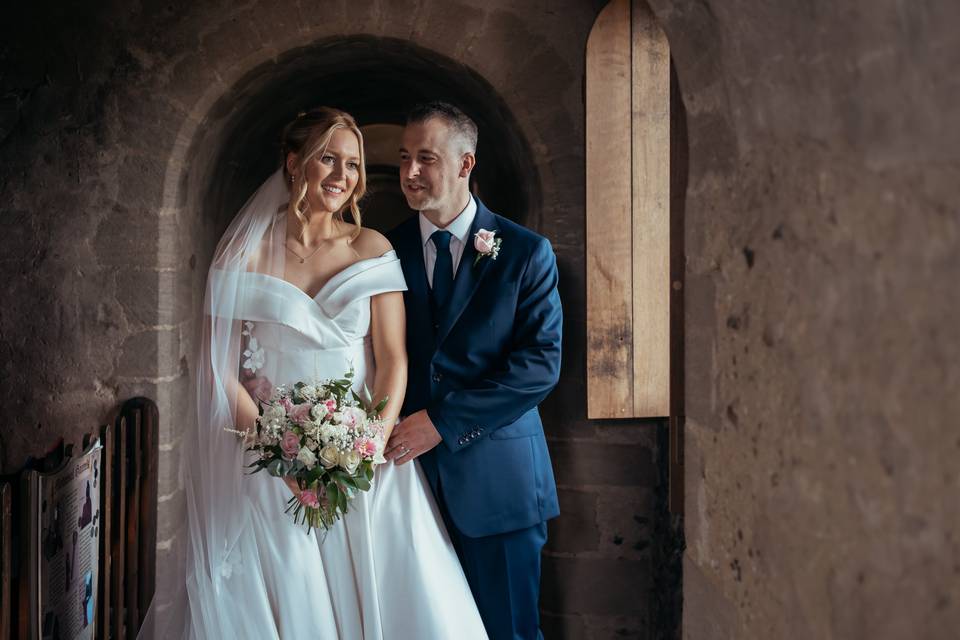 Hedingham Castle Couple shot