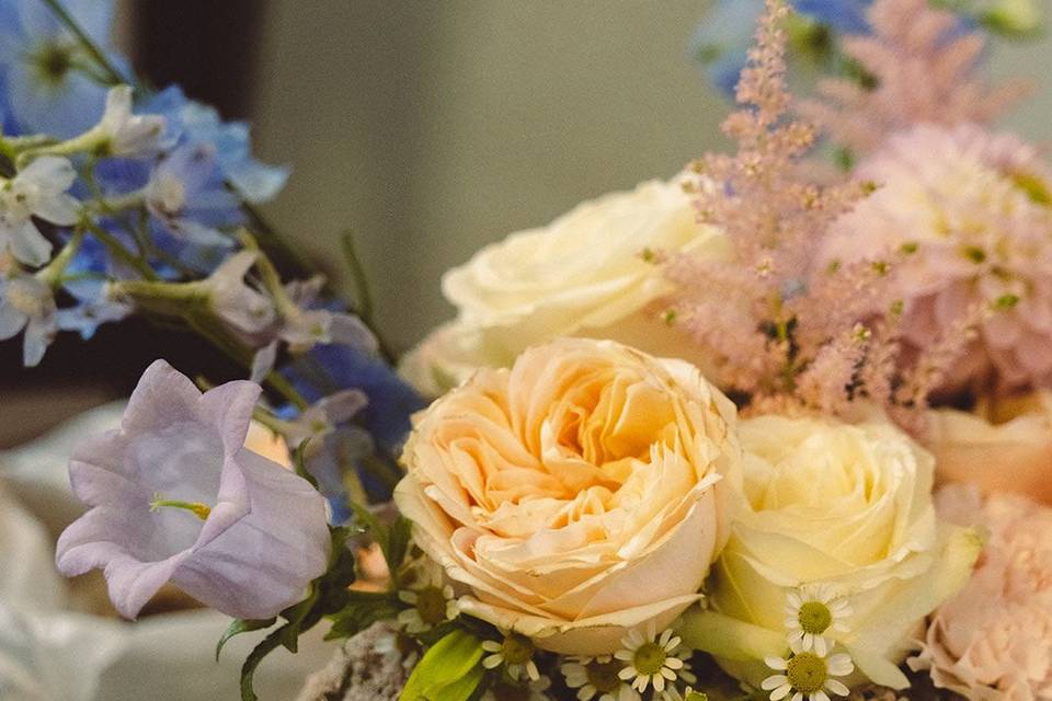 Pastel Bridal Bouquet