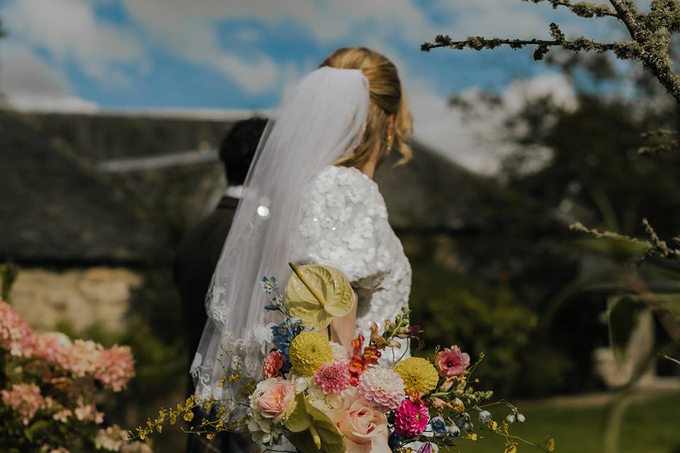 Bright september bouquet