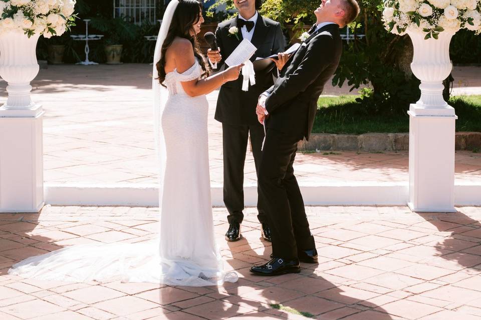 Ceremony in progress