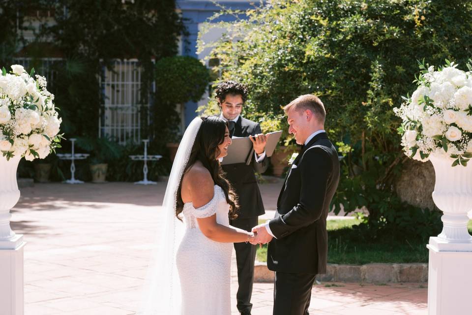 Ceremony in progress