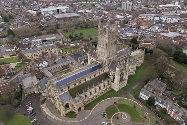 Aerial view of Cathedral