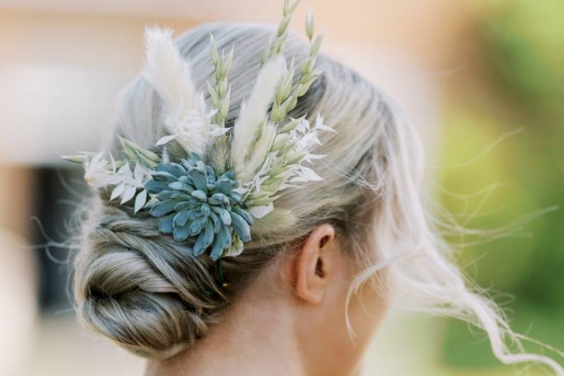 Succulent Hairpiece