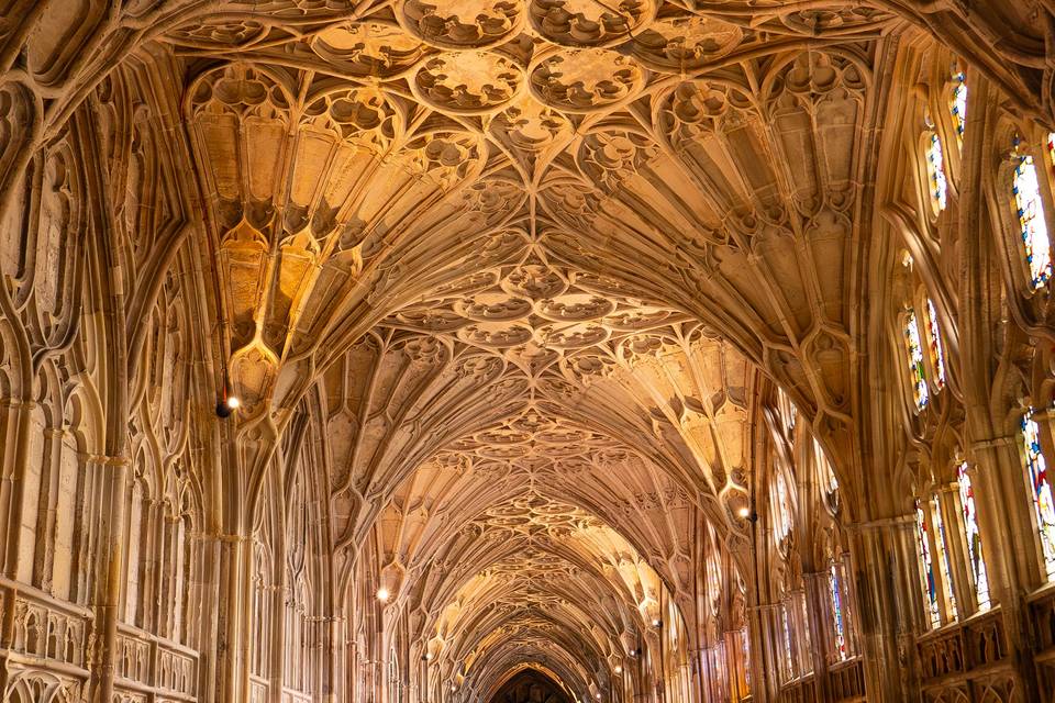 Cathedral cloisters