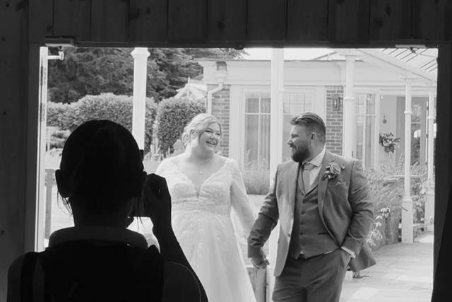 Couple entrance