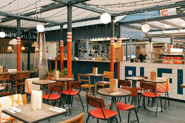 Covered Terrace with games