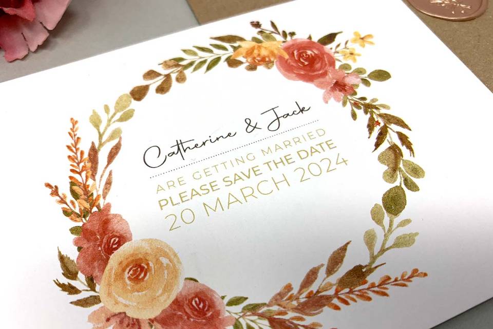 Save The Date Card