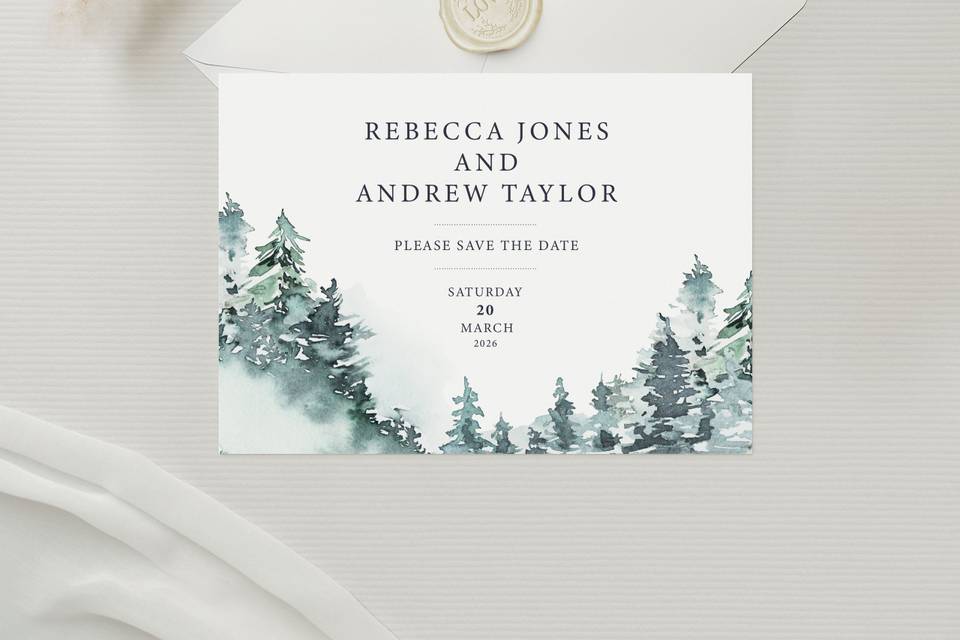 Forest Save the Date