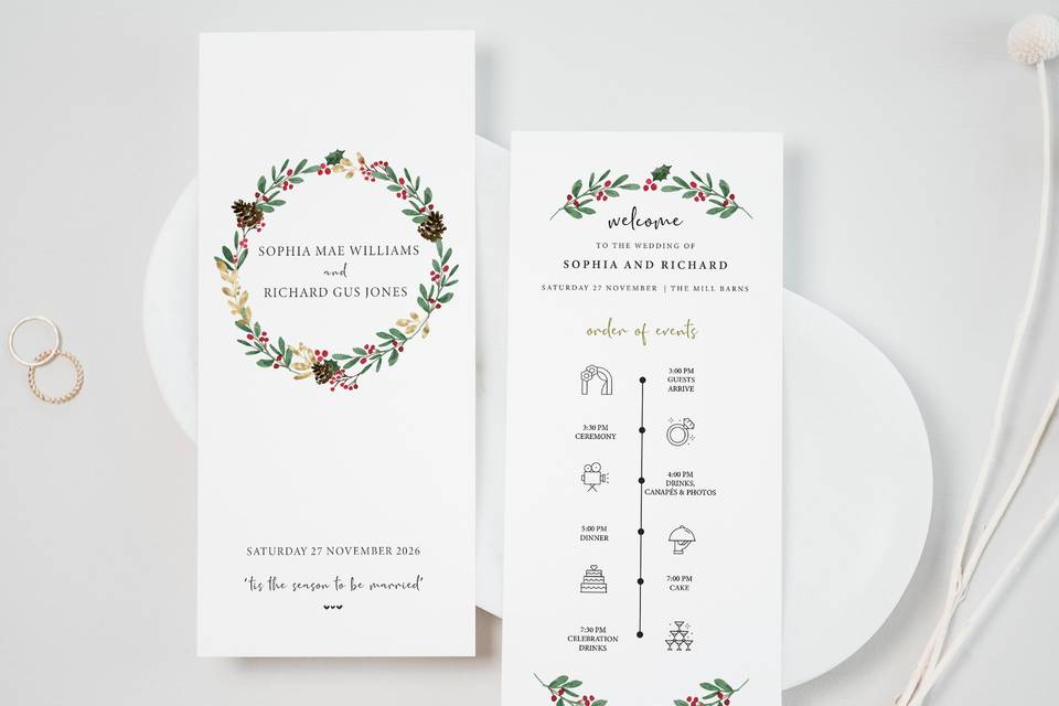 Order of the Day Card