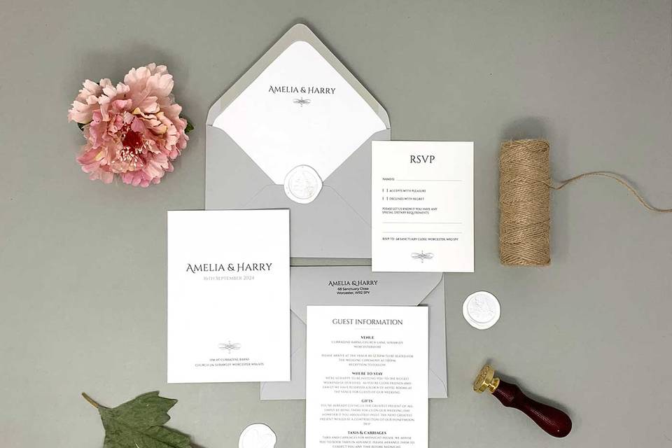 Minimalist Invitation Bundle