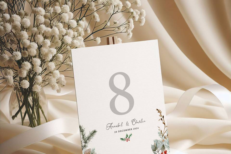 Table Number