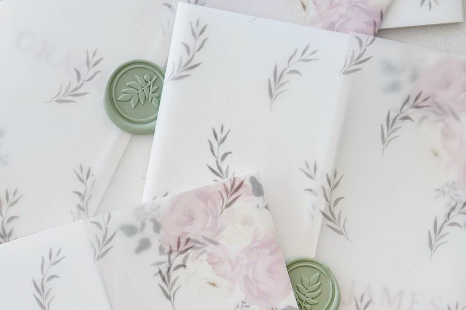 Kingscote Barn invitation