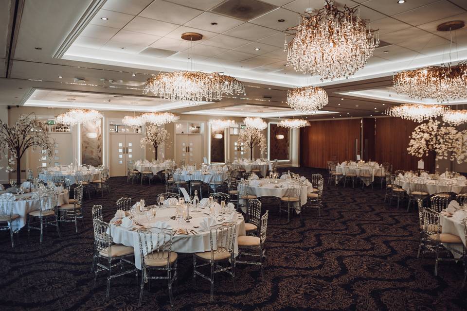 Dining room reception area