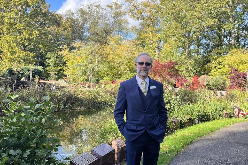 Chris Ellis, wedding celebrant
