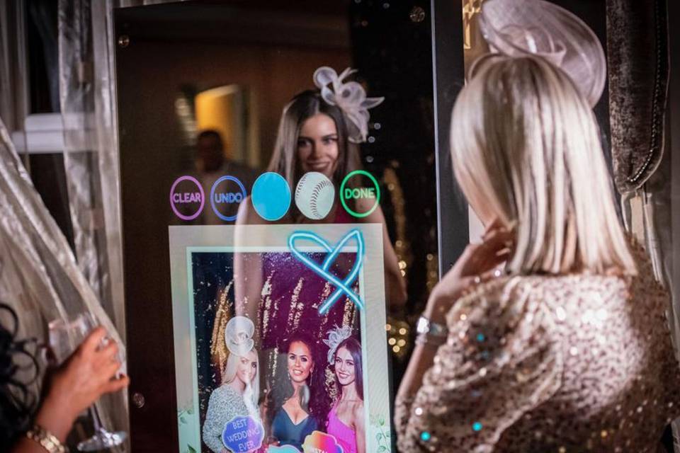 Magic Mirror in use