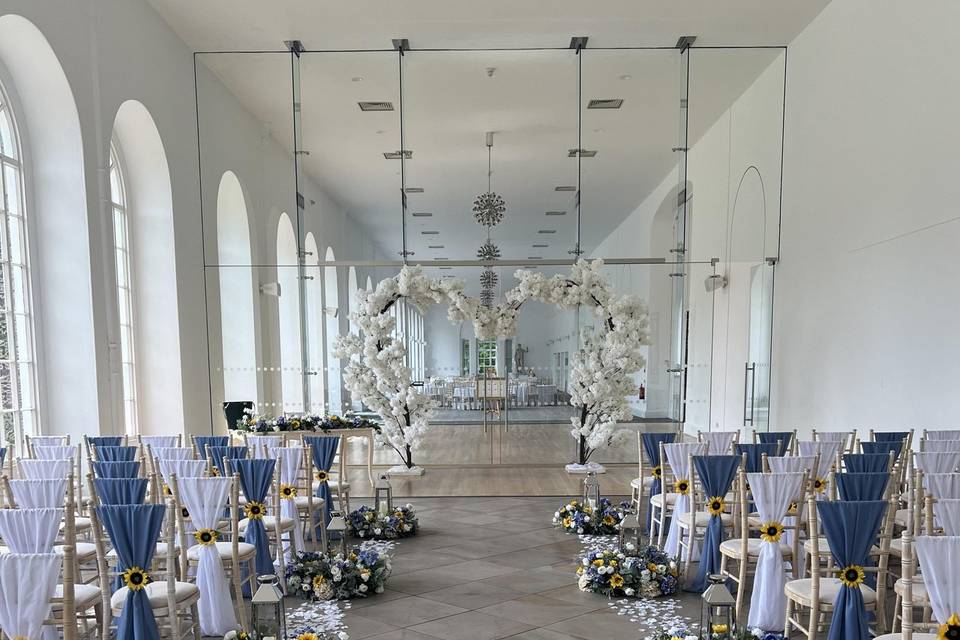 Margam Orangery - wedding venu