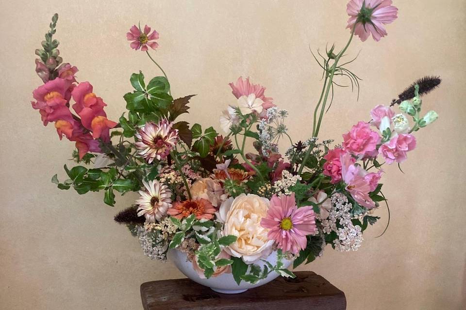 Summer flower meadow bowl