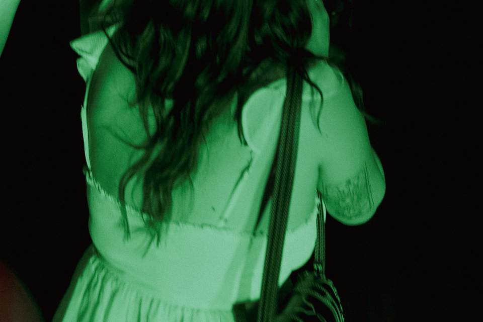 Kallie in the crowd
