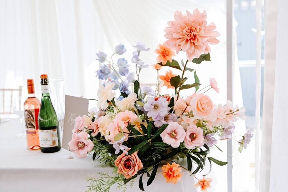 Top table florals