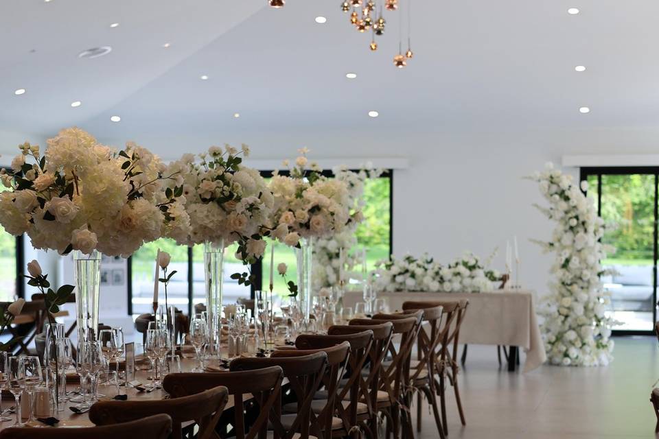Centre pieces tall