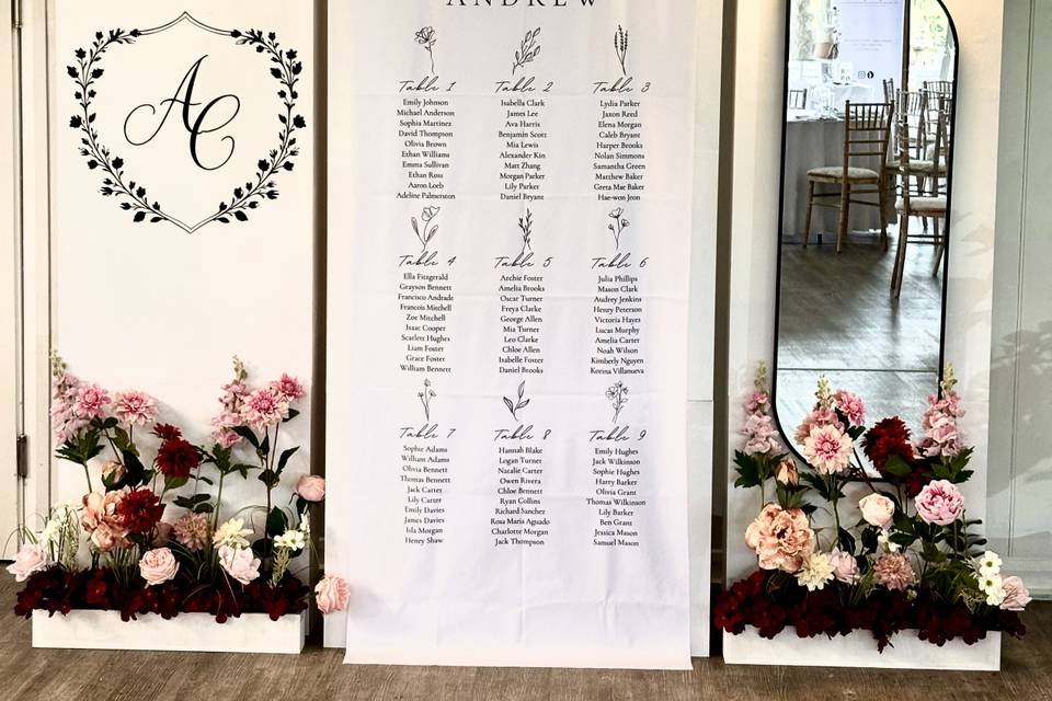Statement seating chart