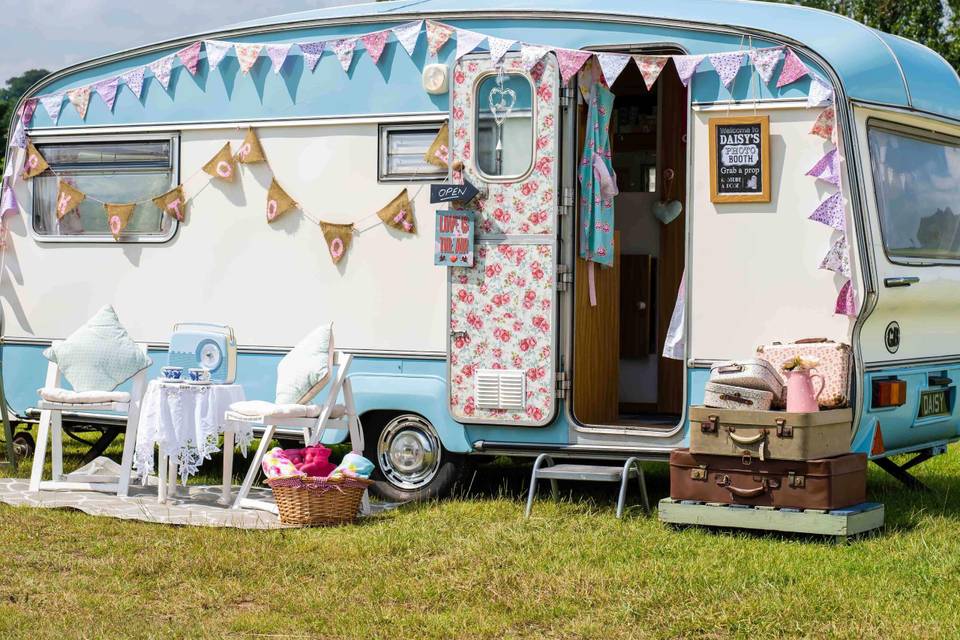 Daisy Vintage Caravan Photo Booth