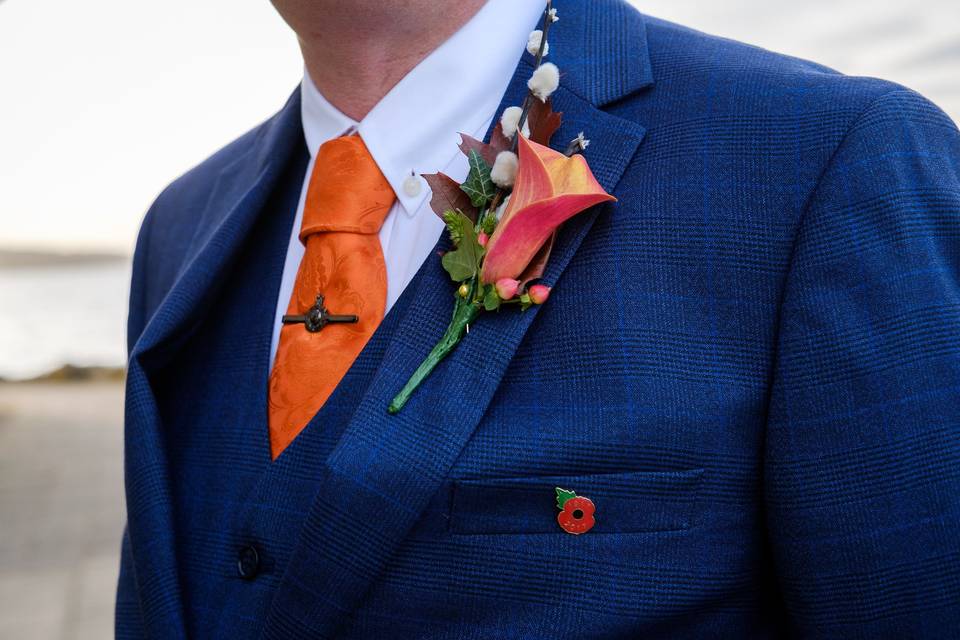 Grooms button hole - Normanton