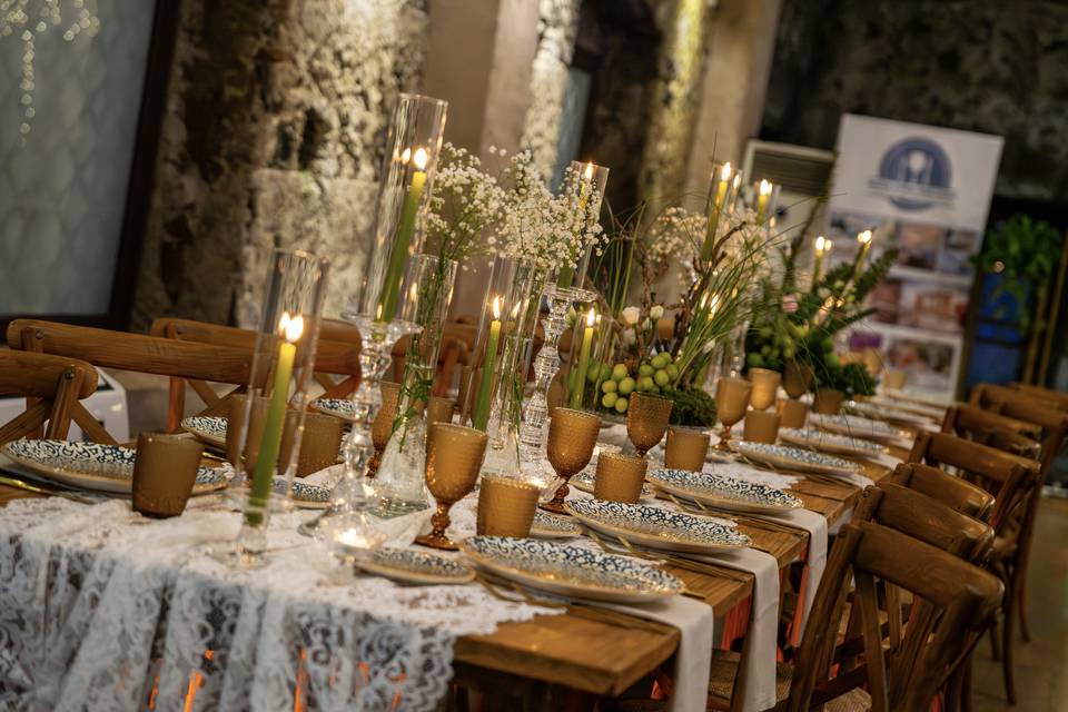 Wedding tasting setup 2026